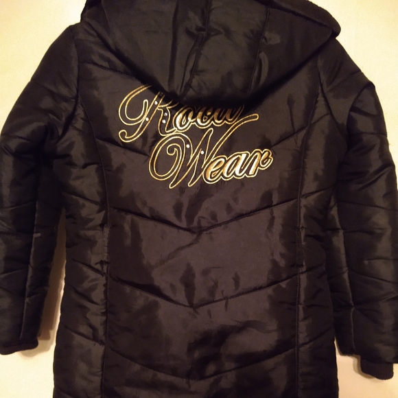 Like New Long Rocawear Puffer Coat - Picture 8 of 9